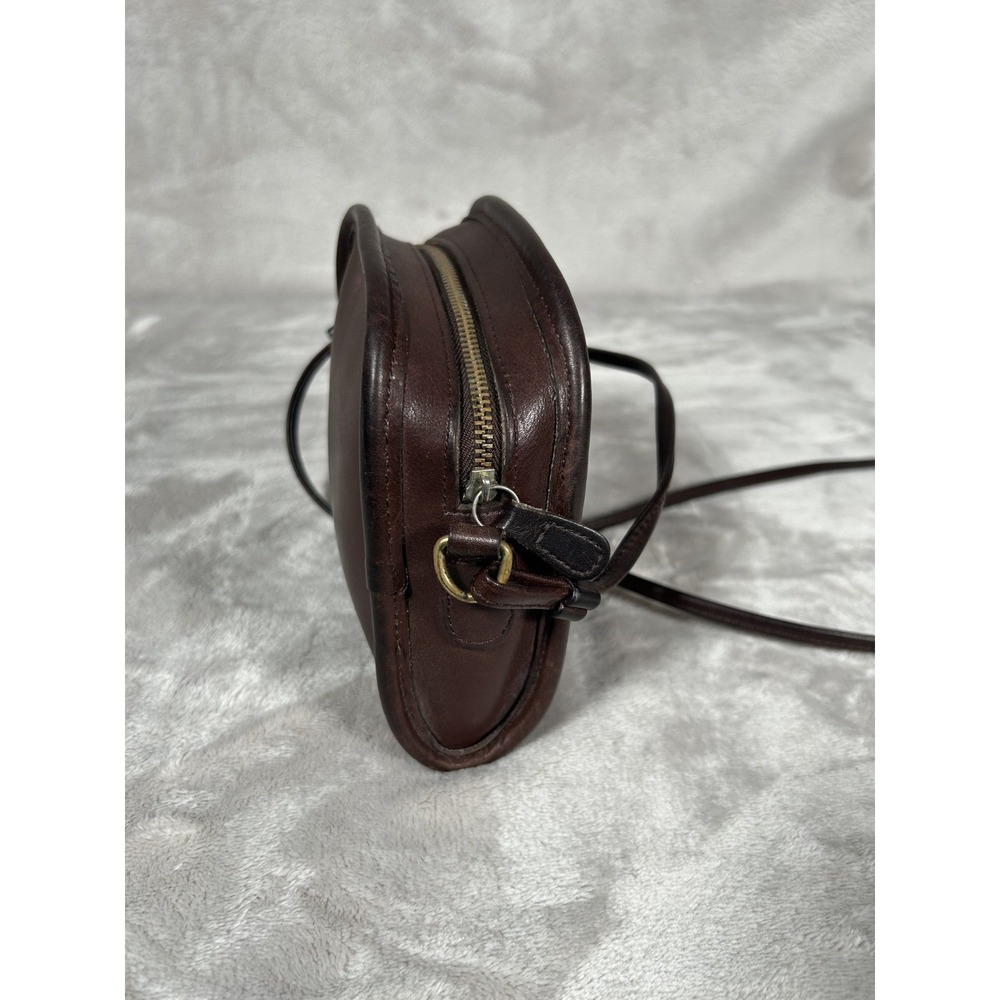 Vintage COACH Legacy Abbie Purse Handbag Brown Leather Crossbody Strap #9017 USA - Picture 5 of 13